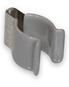 Fixing clip for light tube LED LAC-20 PVC covered